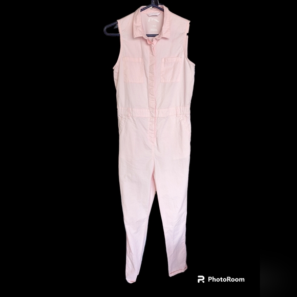 Target Art Class Museum of Ice Cream Pink Jumpsuit Romper Girls L 10/12 - Picture 1 of 5